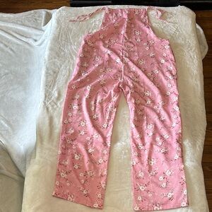 Amazon Pink Floral Jumpsuit